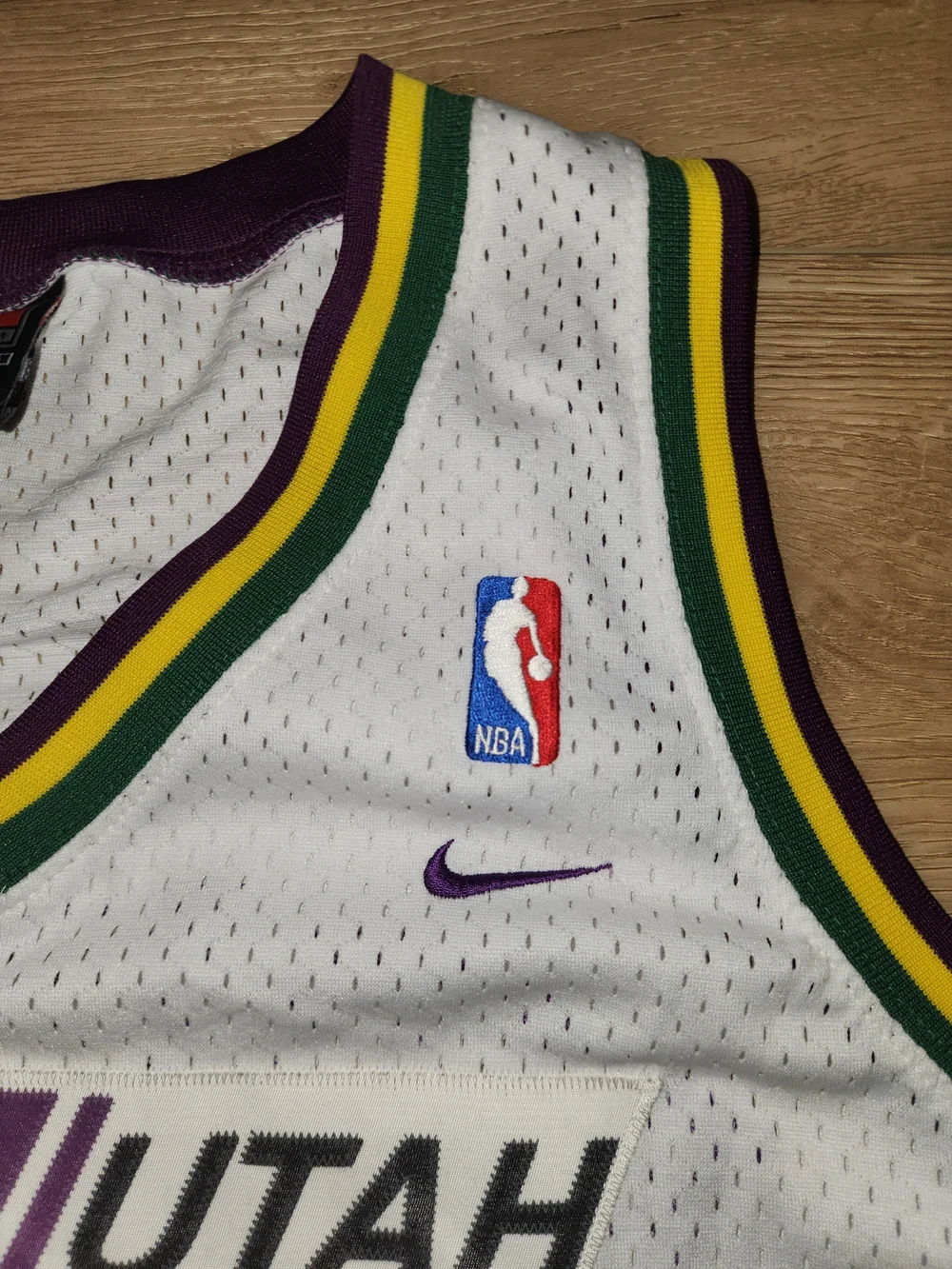 ANDREI KIRILENKO Utah Jazz Men White NBA Basketball Sewn Jersey XXL +2